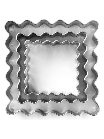 Ibili 2er-Set: Ausstecher in Silber 2x 3 Stück