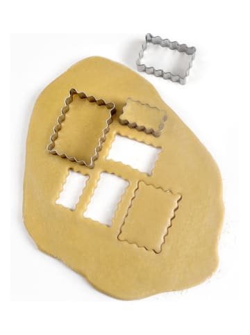 Ibili 2er-Set: Ausstecher in Silber 2x 3 Stück