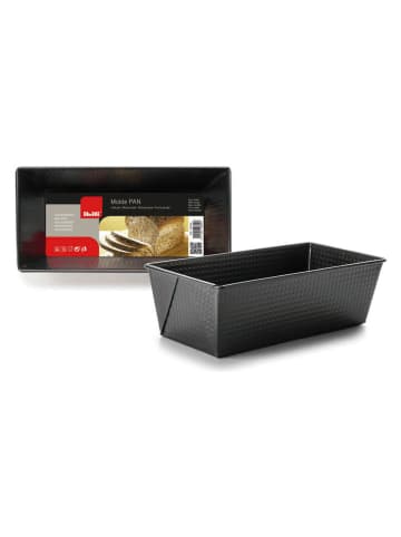 Ibili Forma w kolorze czarnym do pieczenia chleba - 30 x 10 x 15 cm