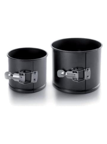 Ibili Panettone-Backform in Schwarz - (H)16 x Ø 10 cm