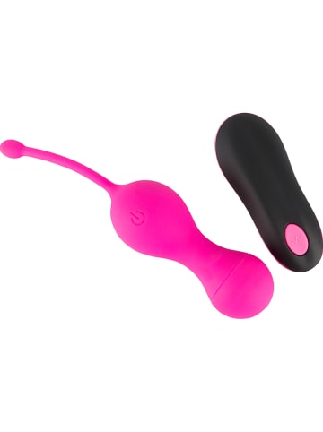 Orion Wibrujące jajeczko "Love Balls" w kolorze różowym - dł. 8,9 cm