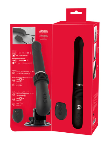 Orion Vibrator "Fucking Machine 2.0" in Schwarz - (L)30,3 cm