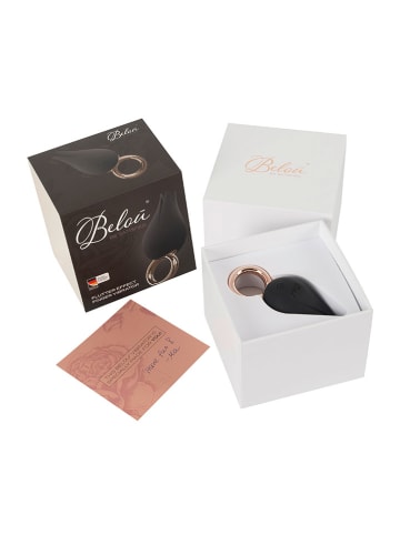 Orion Zatyczka analna "Belou Finger Vibe" w kolorze czarnym - dł. 9,2 cm