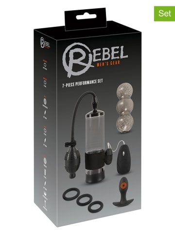 Orion 7-częściowy zestaw w kolorze czarnym