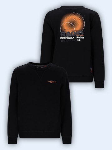 Tygo & Vito Sweatshirt "Silver" in Schwarz