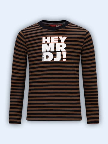 Tygo & Vito Longsleeve "Melle" in Braun/ Schwarz