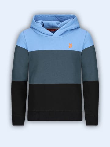 Tygo & Vito Hoodie "Hessel" donkerblauw/blauw/lichtblauw