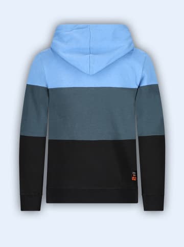 Tygo & Vito Hoodie "Hessel" donkerblauw/blauw/lichtblauw