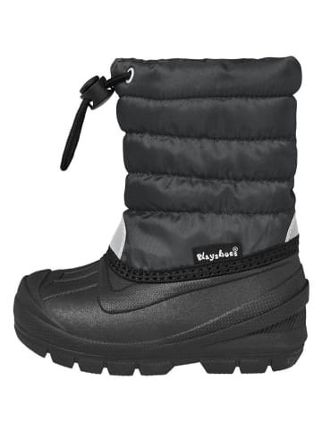 Playshoes Botki zimowe w kolorze antracytowym