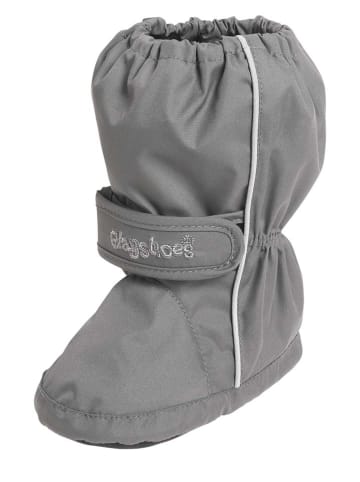 Playshoes Thermo-schoenovertrekken grijs