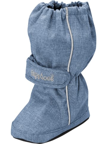 Playshoes Thermo-schoenovertrekken blauw