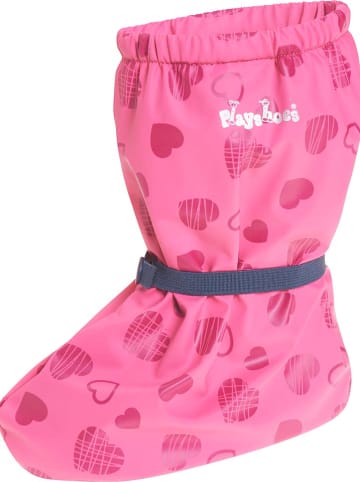 Playshoes Regen-schoenovertrekken roze