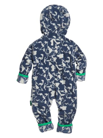 Playshoes Fleece-Overall in Dunkelblau