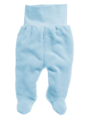 Playshoes Fleece kruipbroek lichtblauw