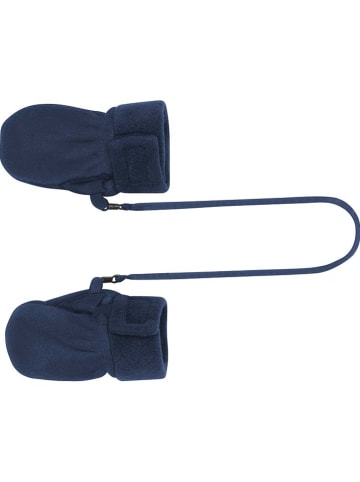 Playshoes Rękawiczki polarowe w kolorze granatowym