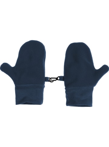 Playshoes Fleece wanten donkerblauw