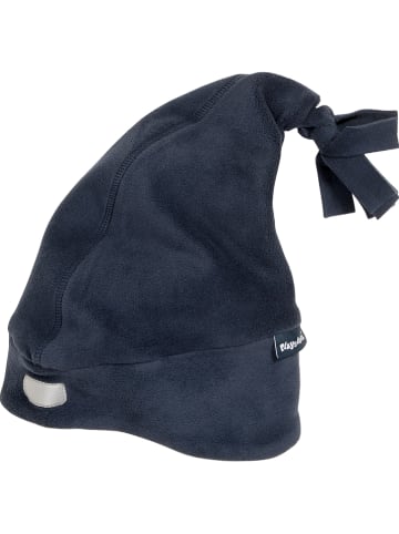 Playshoes Fleece-Mütze in Dunkelblau