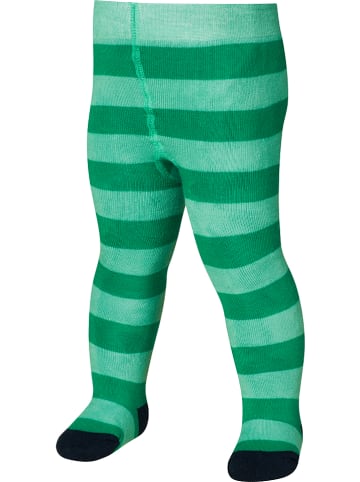 Playshoes Thermo-Strumpfhose in Grün