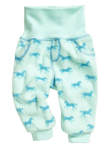 Playshoes Fleece-Hose in Mint