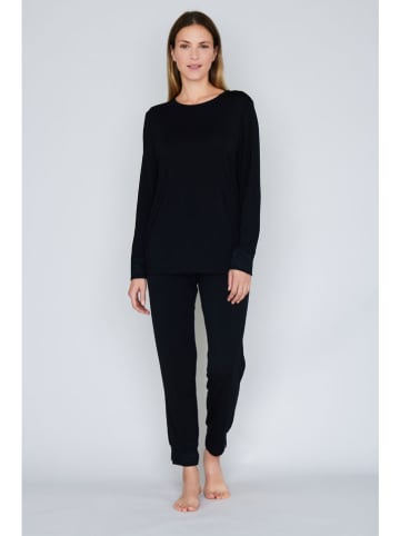 Joop! Bodywear Pyjama in Schwarz