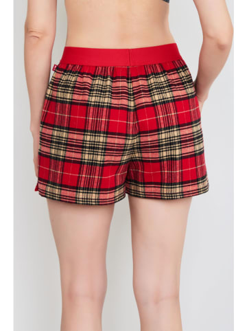 Joop! Bodywear Pyjama-Shorts in Rot