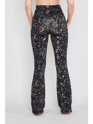 Joop! Bodywear Pyjama-Leggins in Schwarz/ Hellbraun