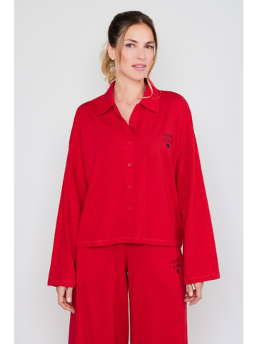 JOOP! Pyjama-Oberteil in Rot