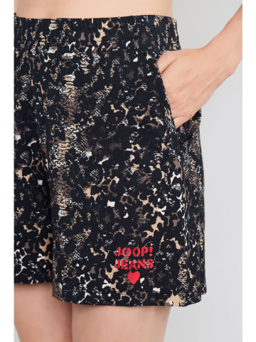 Joop! Bodywear Szorty piżamowe w kolorze czarno-jasnobrązowym