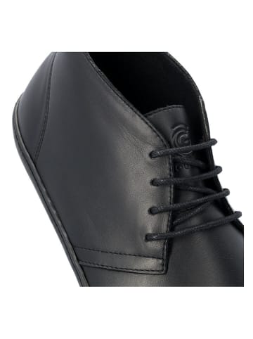 Groundies Leder-Barfußschuhe "Milano" in Schwarz
