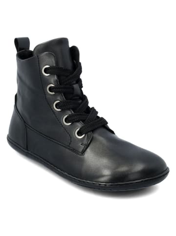 Groundies Leder-Barfußschuhe "Salzburg" in Schwarz