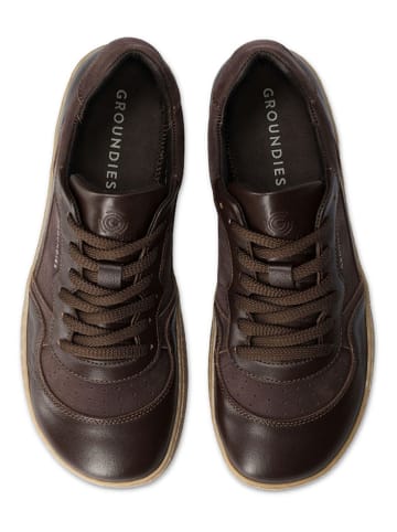 Groundies Leren barefootschoenen "Nova Special" bruin