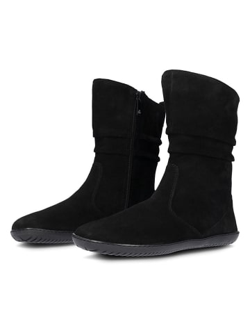 Groundies Leder-Barfußschuhe "Odessa GO1" in Schwarz