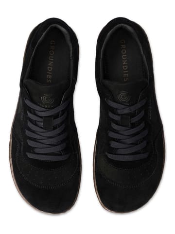 Groundies Leren barefootschoenen "Nova GO1" zwart