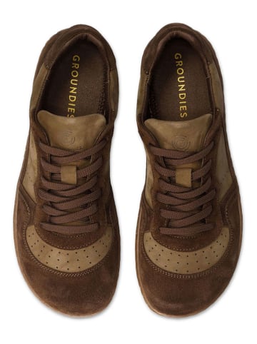 Groundies Leder-Barfußschuhe "Nova GO1" in Hellbraun