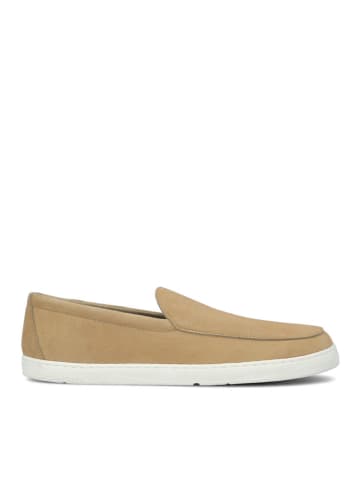 Groundies Leder-Barfußschuhe "Ghent" in Beige