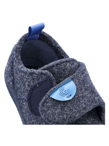 Groundies Pantoffels "Blokhus" donkerblauw