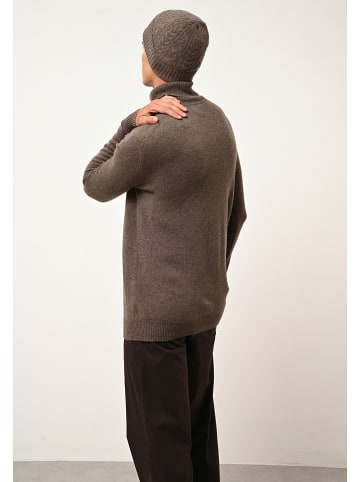 Just Cashmere Kaschmir-Mütze "Cleo" in Braun