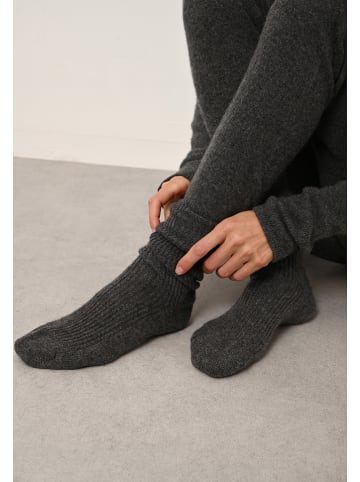 Just Cashmere Kaschmir-Socken "Dayaya" in Anthrazit