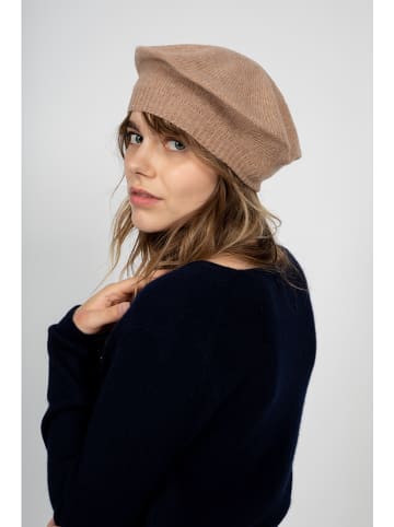 Perfect Cashmere Kaschmir-Mütze "Paris" in Camel