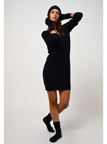 AUTHENTIC CASHMERE Kasjmieren Armwarmers "Serre" donkerblauw