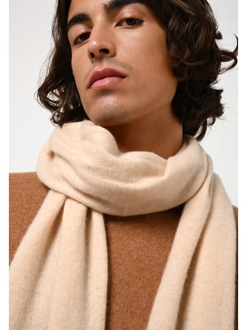 AUTHENTIC CASHMERE Kaszmirowy szal "Vaymont" w kolorze beżowym - 200 x 30 cm