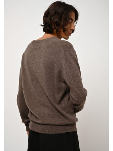 AUTHENTIC CASHMERE Kaszmirowy sweter "Agel" w kolorze brązowym