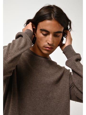 AUTHENTIC CASHMERE Kaszmirowy sweter "Aigliére" w kolorze brązowym