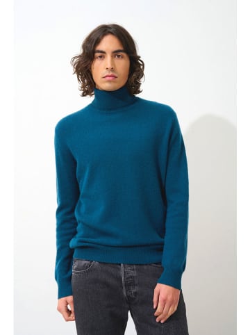 AUTHENTIC CASHMERE Kaschmir-Rollkragenpullover "Bange" in Dunkelblau