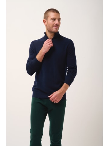 Just Cashmere Kaschmir-Pullover "Bradley" in Dunkelblau