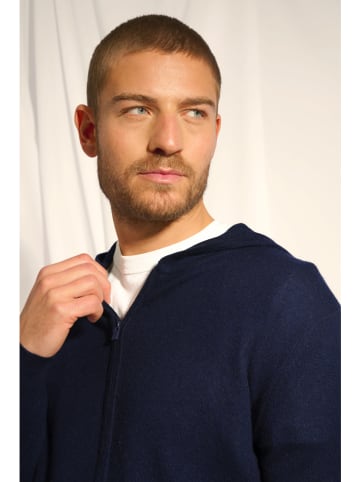 Just Cashmere Kaschmir-Cardigan "Elliot" in Dunkelblau