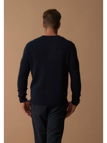 Perfect Cashmere Kaschmir-Pullover "Enzo" in Dunkelblau
