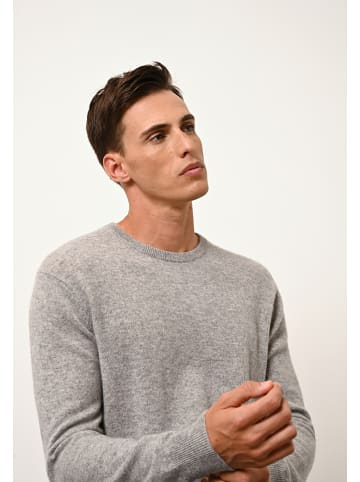 Just Cashmere Kasjmieren trui "Howard" lichtgrijs