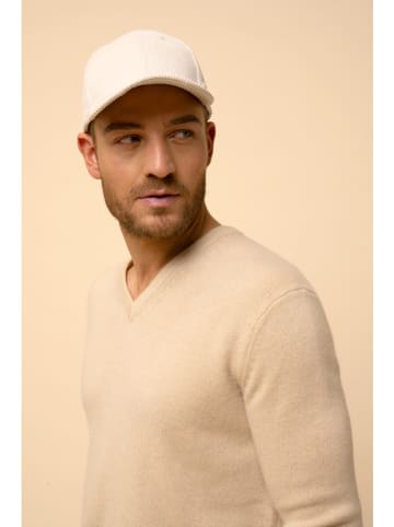 Just Cashmere Kaszmirowy sweter "Nathan" w kolorze beżowym