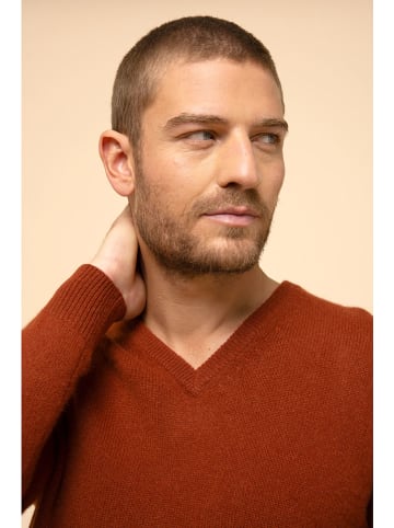 Just Cashmere Kaschmir-Pullover in Hellbraun